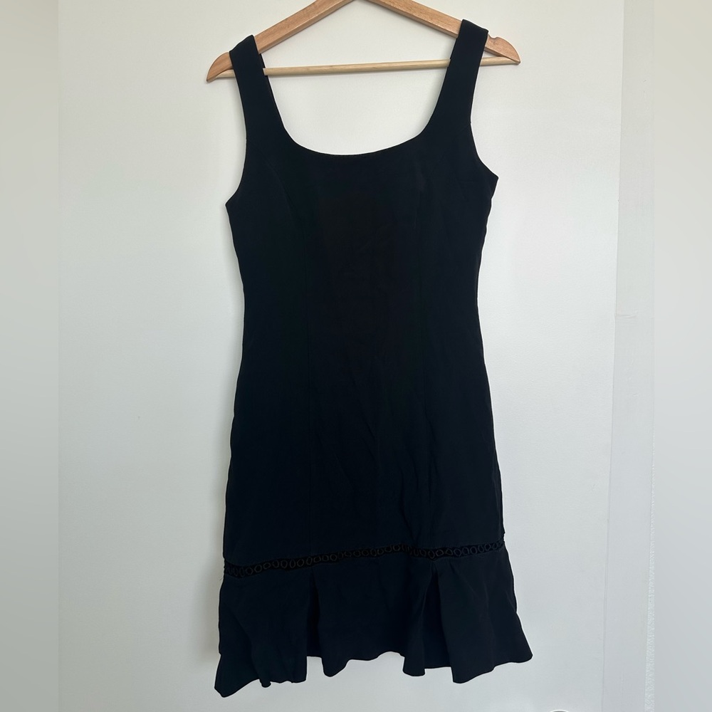 Donna Ricco Black Sleeveless Mini Dress